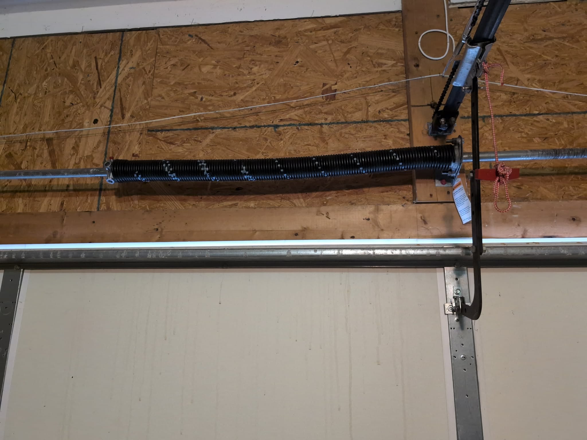 Torsion spring swap